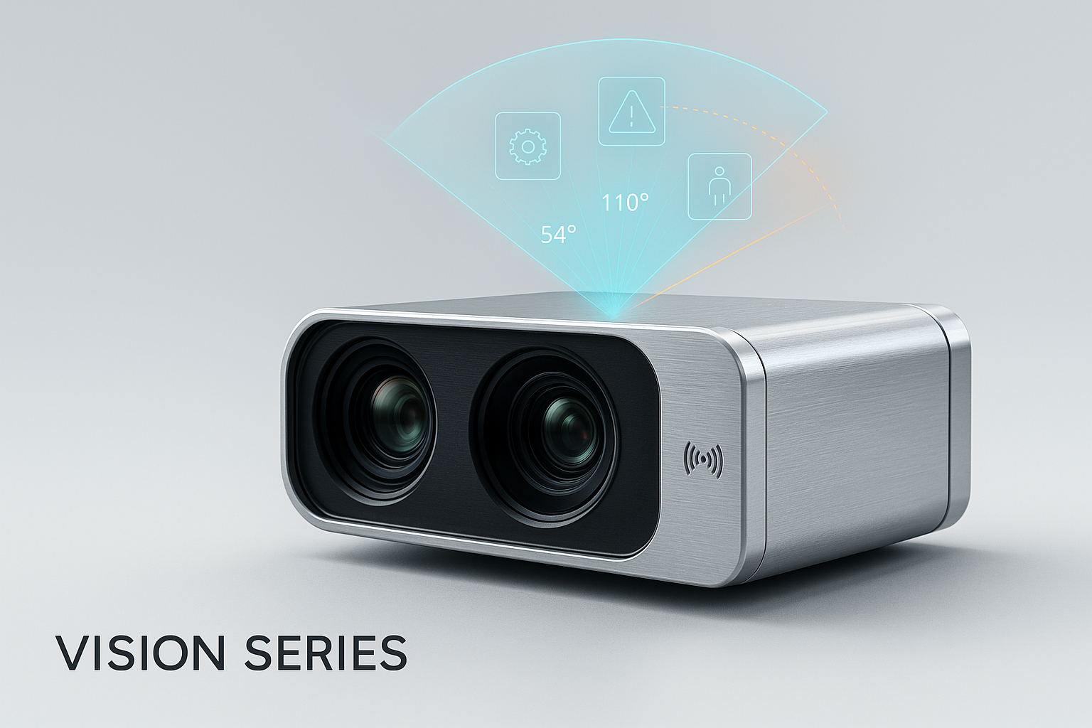 Vision Series dual-lens aluminum camera