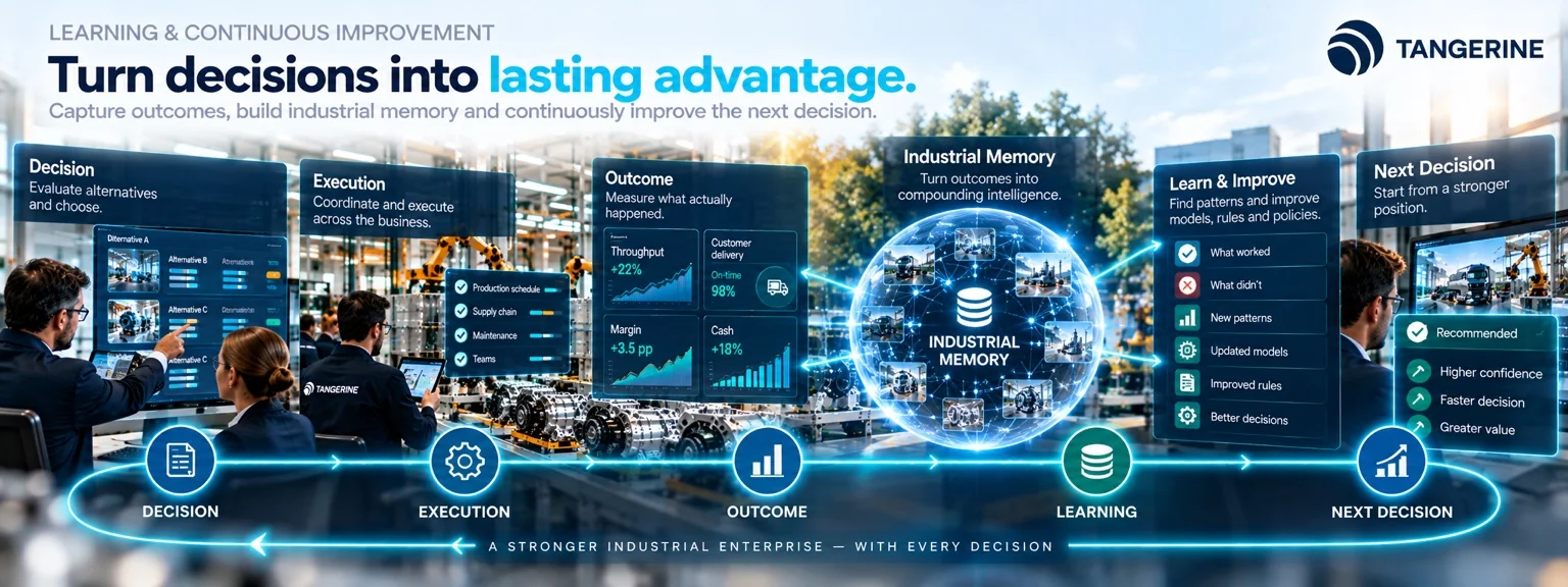 Industrial memory turning outcomes into stronger future decisions